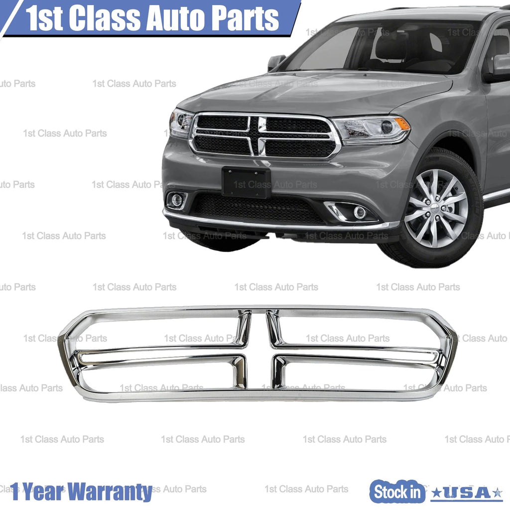 Front Bumper Grille Shell Trim for Dodge Durango (2014–2019)