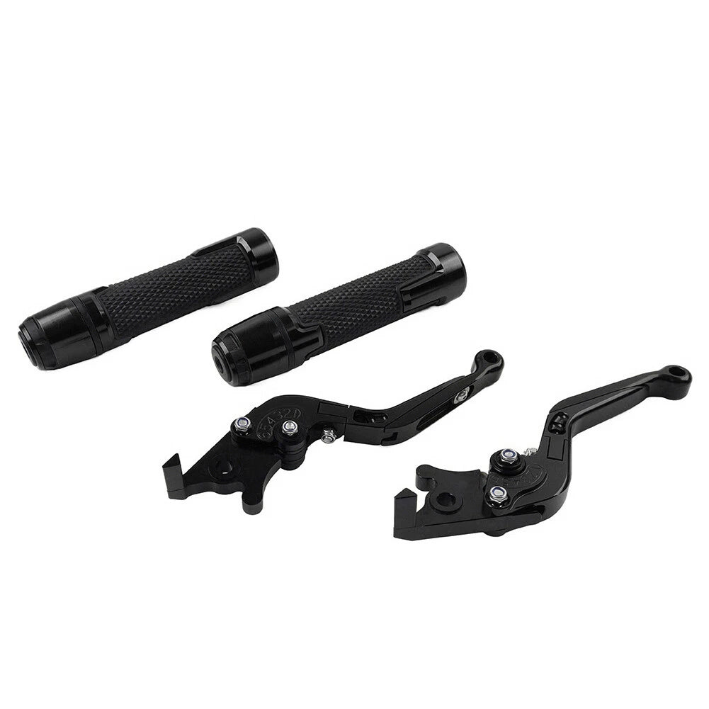 Folding Brake Clutch Levers Grip Set for Suzuki GSXR600/750 (2006–2020)