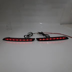 2X Rear Bumper DRL Turn Signal Light Brake Lamp for Honda Accord (2023–2024) Red