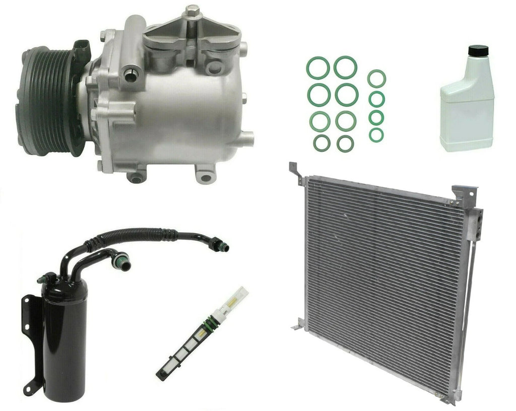 A/C Compressor Kit Replacement with Condenser for Toyota Hilux (2014–2019)