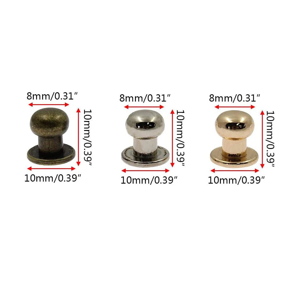 10Pc Mini Cabinet Drawer Knob Pull Handle Hardware 8x10mm