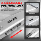20Pcs Heavy Duty Retractable Utility Knife Box Cutter