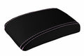 Console Lid Armrest Cover for Subaru Impreza (2000–2007) Carbon Fiber Pink Stitch