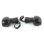 ABS Black Front Turn Signal Lights for Kawasaki ZX7R ZX9R ZX12R Ninja (1996-2006)