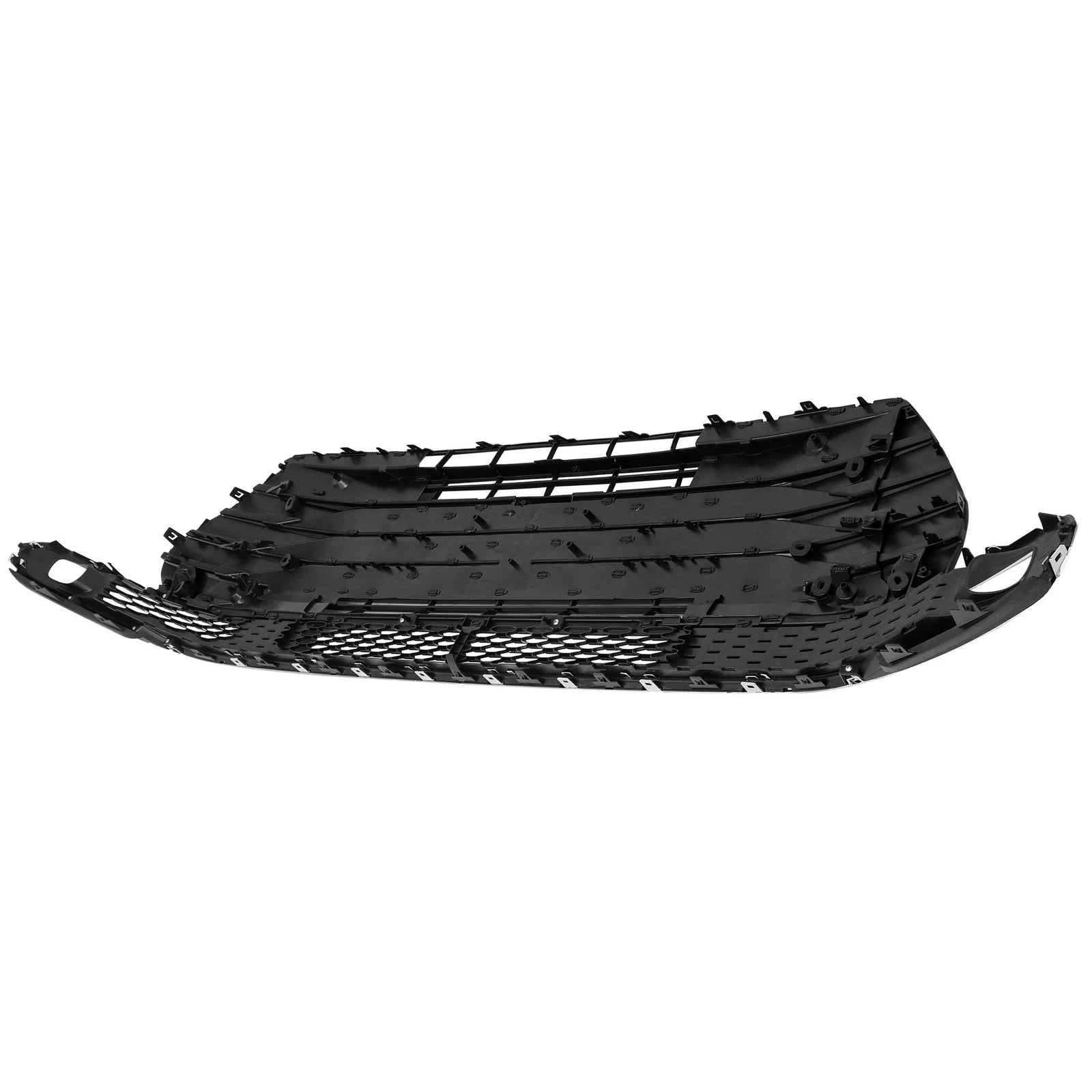 Front Bumper Grille for Toyota Sienna (2021–2023) Matte Black Chrome