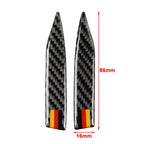 2X Anti-Collision Rearview Side Mirror Protector Trim - Universal Fit