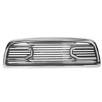 Big Horn Chrome Grille + Replacement Shell for Dodge Ram 1500 (2009–2012)