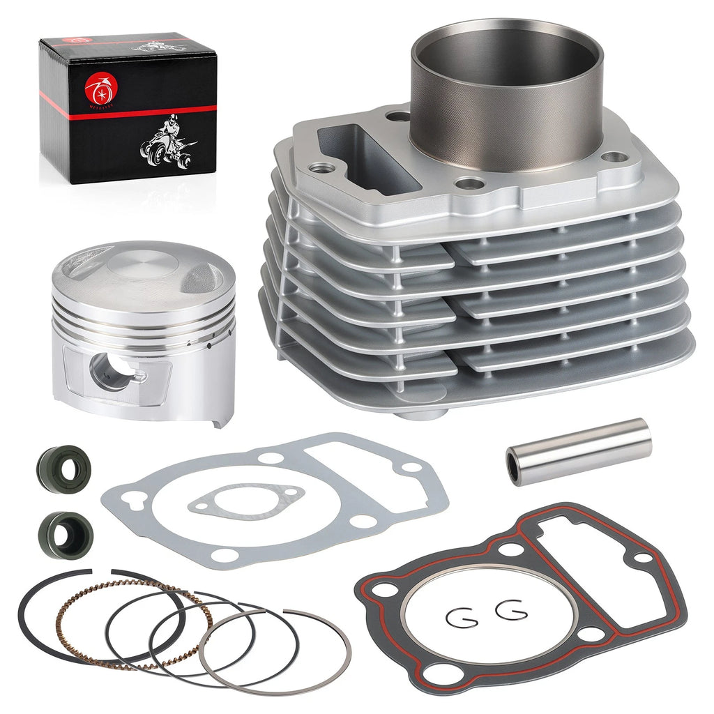 63mm STD Cylinder Piston Top End Rebuild Kit for Honda XR200 XR200R XL200R (1986–2002)