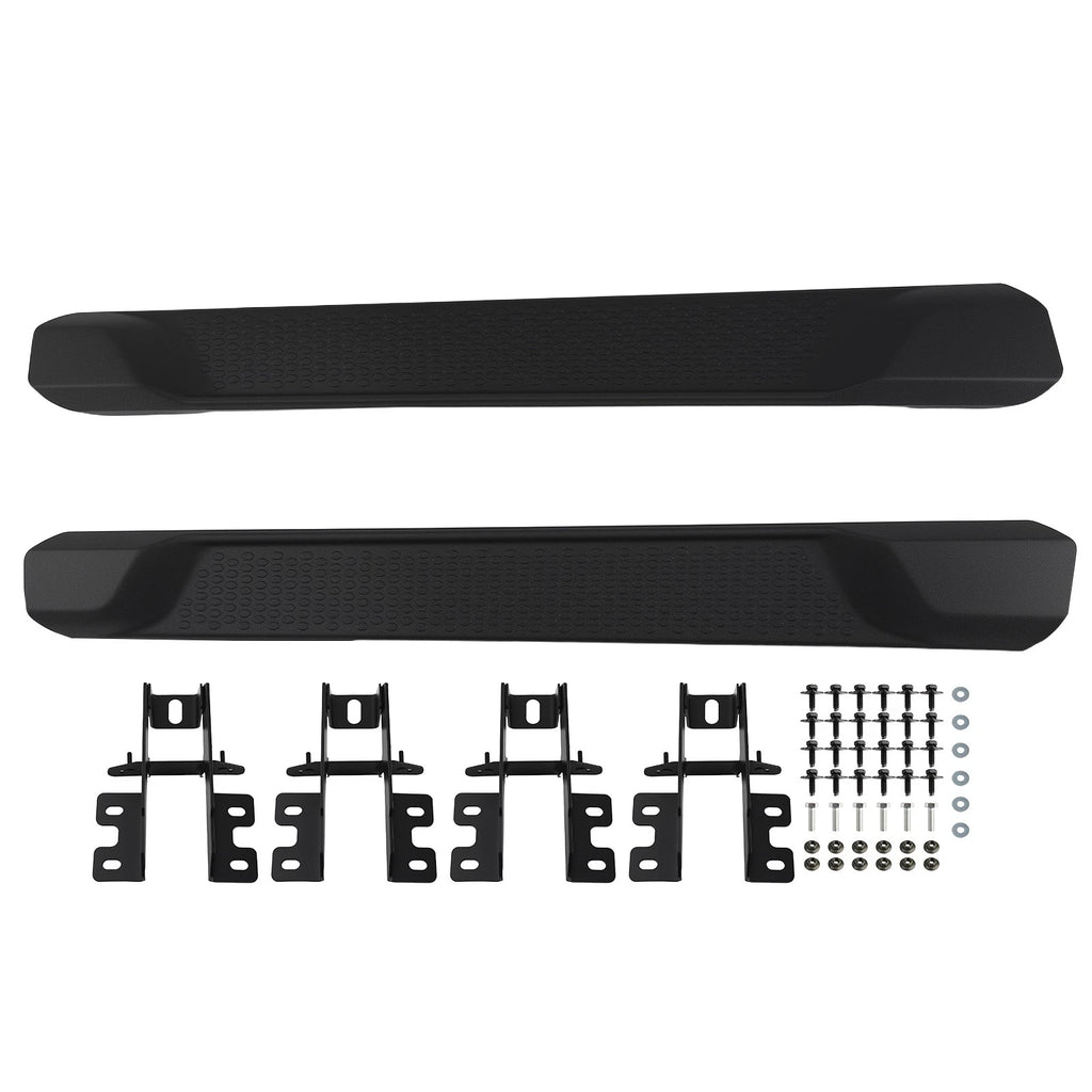 Nerf Bars Running Boards for Jeep Wrangler JK 2Door (2007–2018) W/Brackets