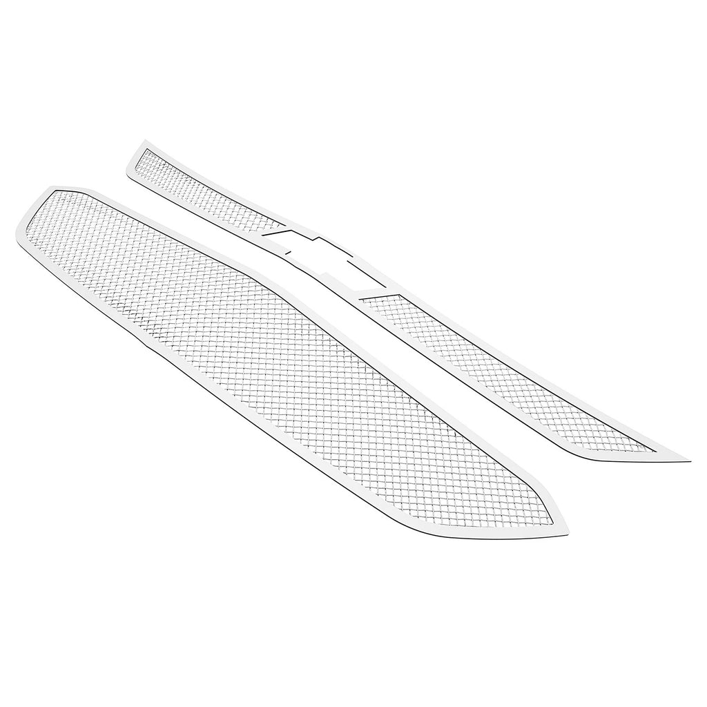 Honeycomb Style Chrome Mesh Grille Insert for Chevy Equinox (2018–2021)