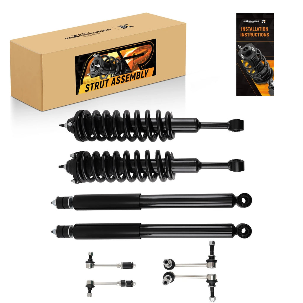 8x Front Struts Rear Shocks Sway Bar for Toyota 4Runner FJ Cruiser (2003–2018)