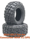 Set of 2 Rear Tires for Can-Am Commander 800R XT/DPS (2014–2017) 27x11R14 8PR Radial