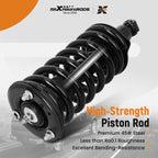 Set of 2 Front Struts with Coil Springs for Nissan Titan Armada (2004–2015)