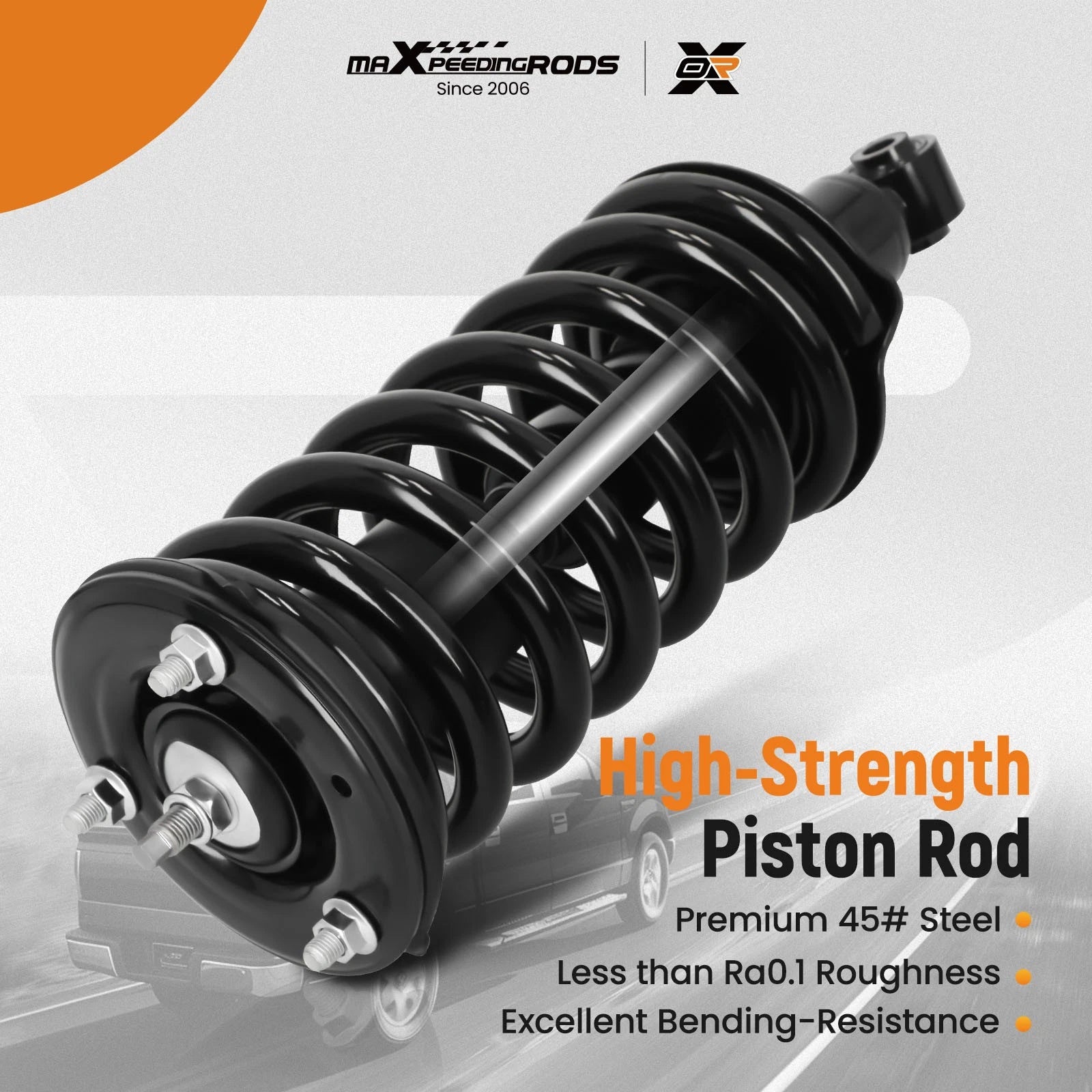 Set of 2 Front Struts with Coil Springs for Nissan Titan Armada (2004–2015)