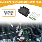 6 Pin Blind Spot Sensor Connector Plug for Mercedes-Benz (2015-2023)