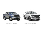 Weather Shields Rain Guards for Holden Colorado RG Z71 LTZ Dual Cab (12-22)