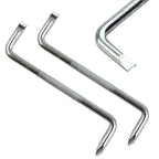 2X Slotted Cross Screwdriver Set - Flat Mirror Polishing