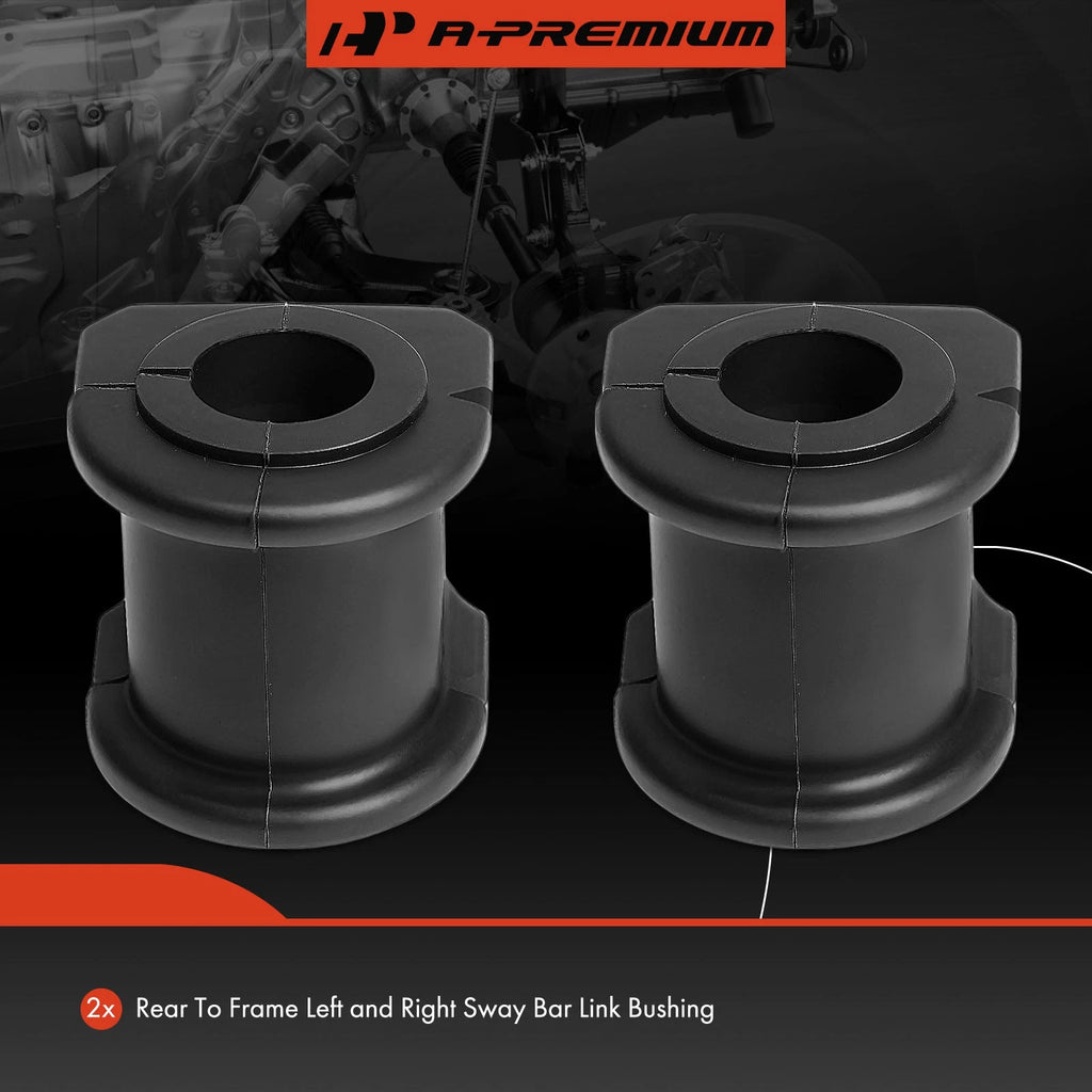 2X Rear Sway Bar Bushing Kit for Chevrolet Malibu (2004-2011)