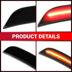 Smoked LED Side Marker Light Lamps for Dodge Charger (2015-2023)
