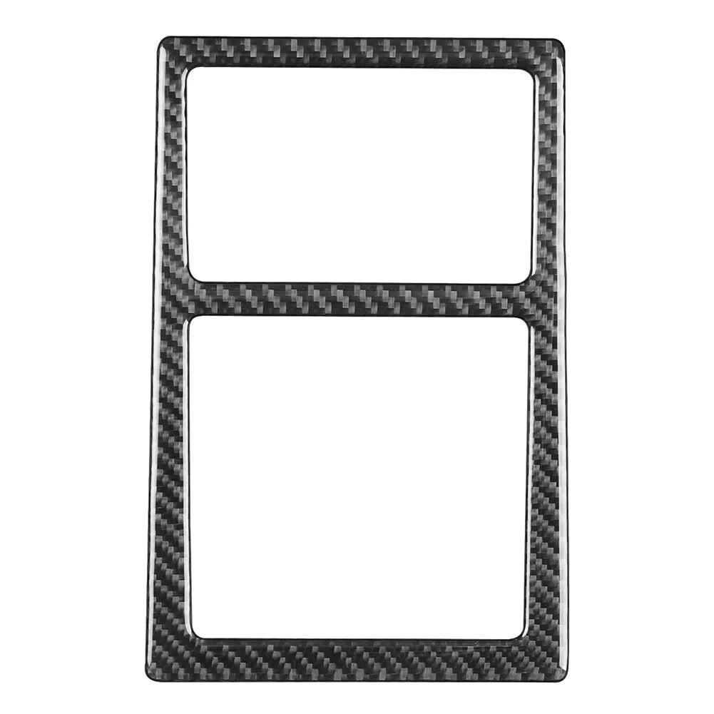 Rear Console Panel Frame Cover Trim for Volkswagen Passat B5 (2001–2005) Black
