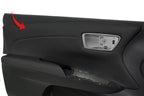 Leather Door Panel Cover for Toyota Avalon (2013–2018) Black