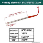 Heating Element Rod 220V 200W for Edge Banding Machine (200W, 400W)