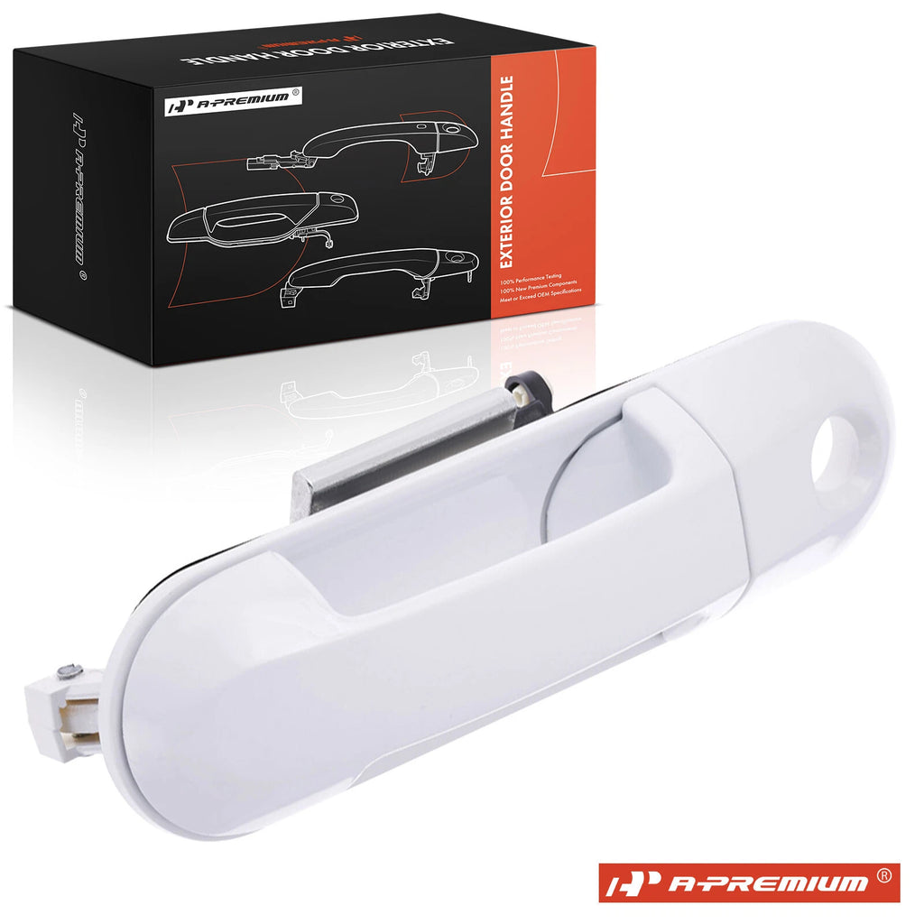 Front Left White Exterior Door Handle for Ford Explorer (2002–2010)