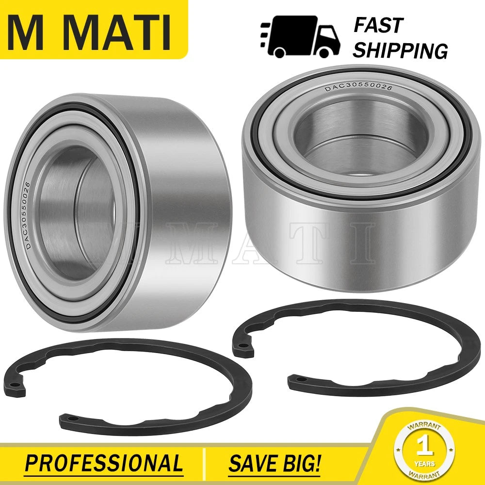 Front Wheel Bearings Kit for Kawasaki Brute Force 650 750 (2003–2020) KVF650 KVF750