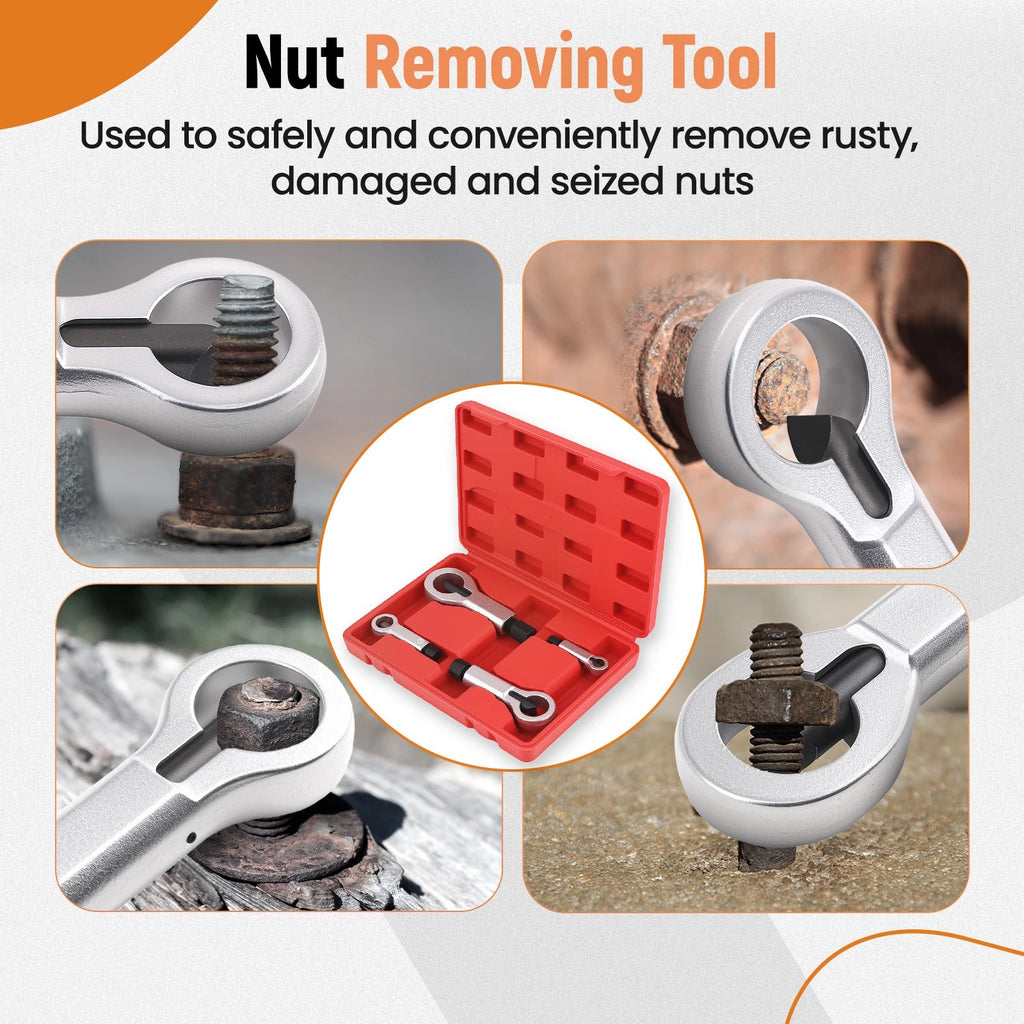 Nut Removal Kit for Damaged Bolts (9-27mm)