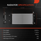 Aluminum Radiator for Nissan Leaf (2018–2024)