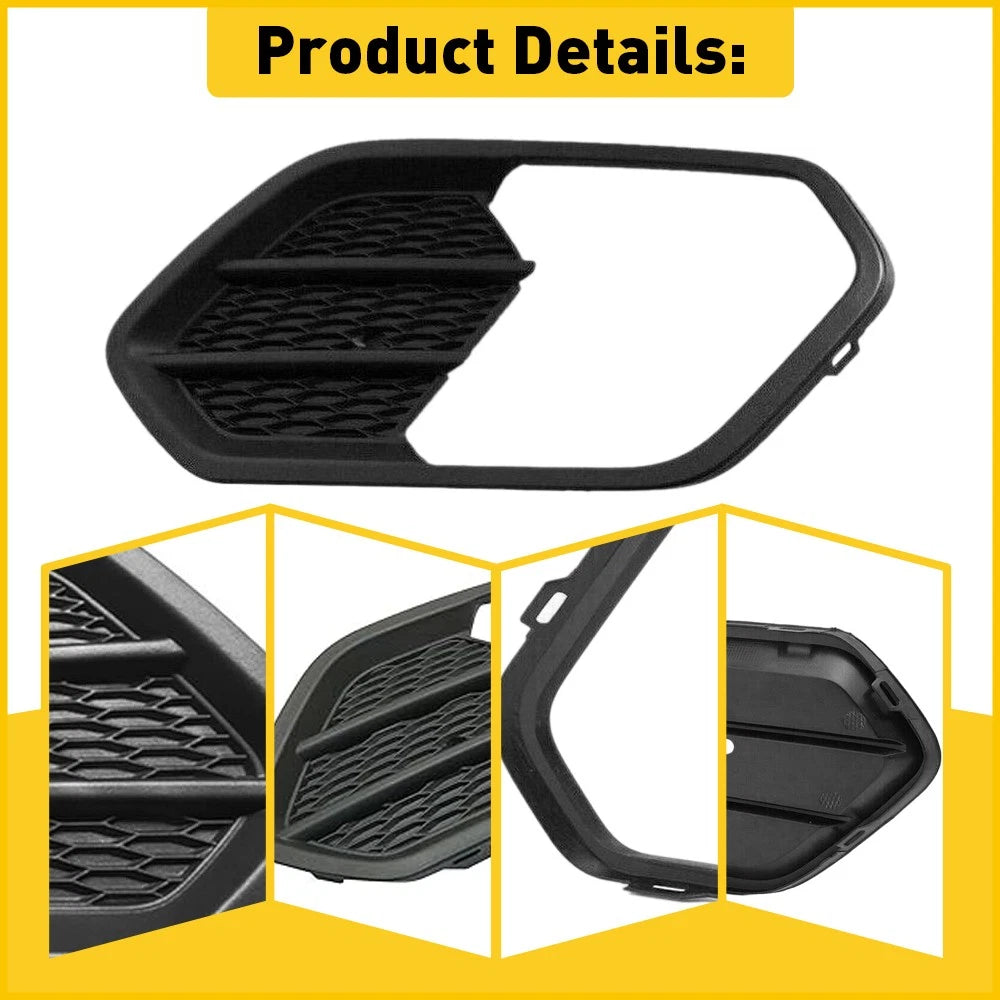 Bumper Fog Light Cover Bezel for Ford Escape Kuga (2017–2019)