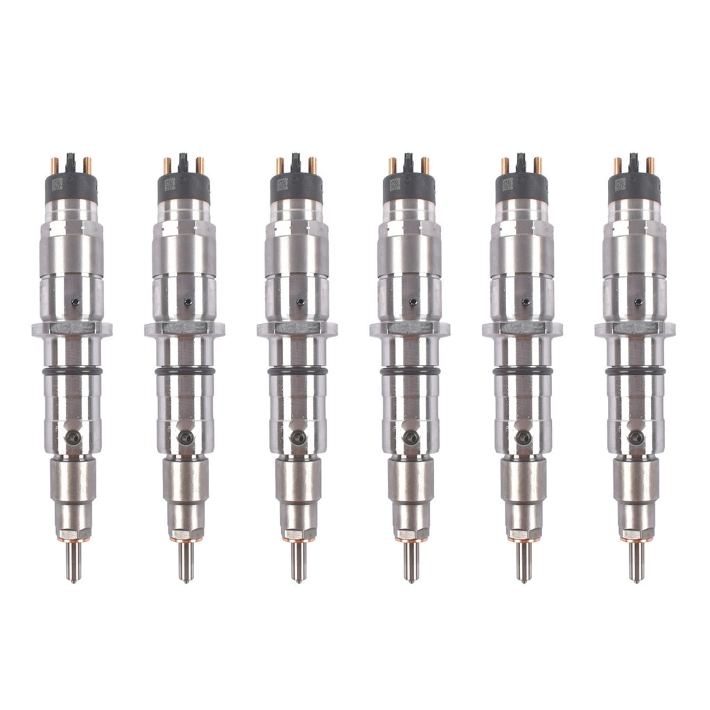 Set of 6 Fuel Injectors for Cummins ISC 8.3L (1998–2007)