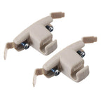 Beige Sun Visor Clip Holder Bracket for BMW E46 323i 323Ci 325i (1998-2006)