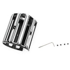 Black Aluminum Oil Filter Cover Cap Trim for Harley Twin Cam Dyna (2000-2017)