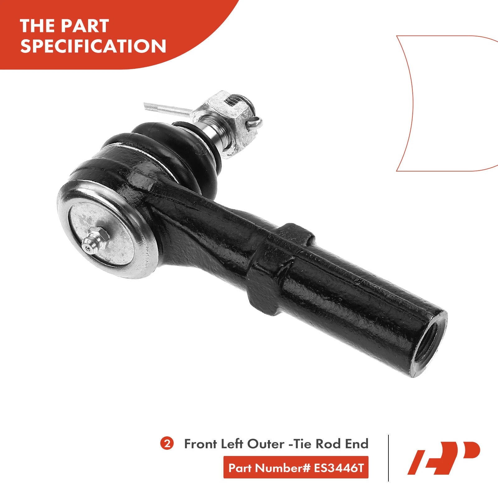 8x Front Inner Outer Tie Rod Ball Joint for Dodge Durango (1998-1999)
