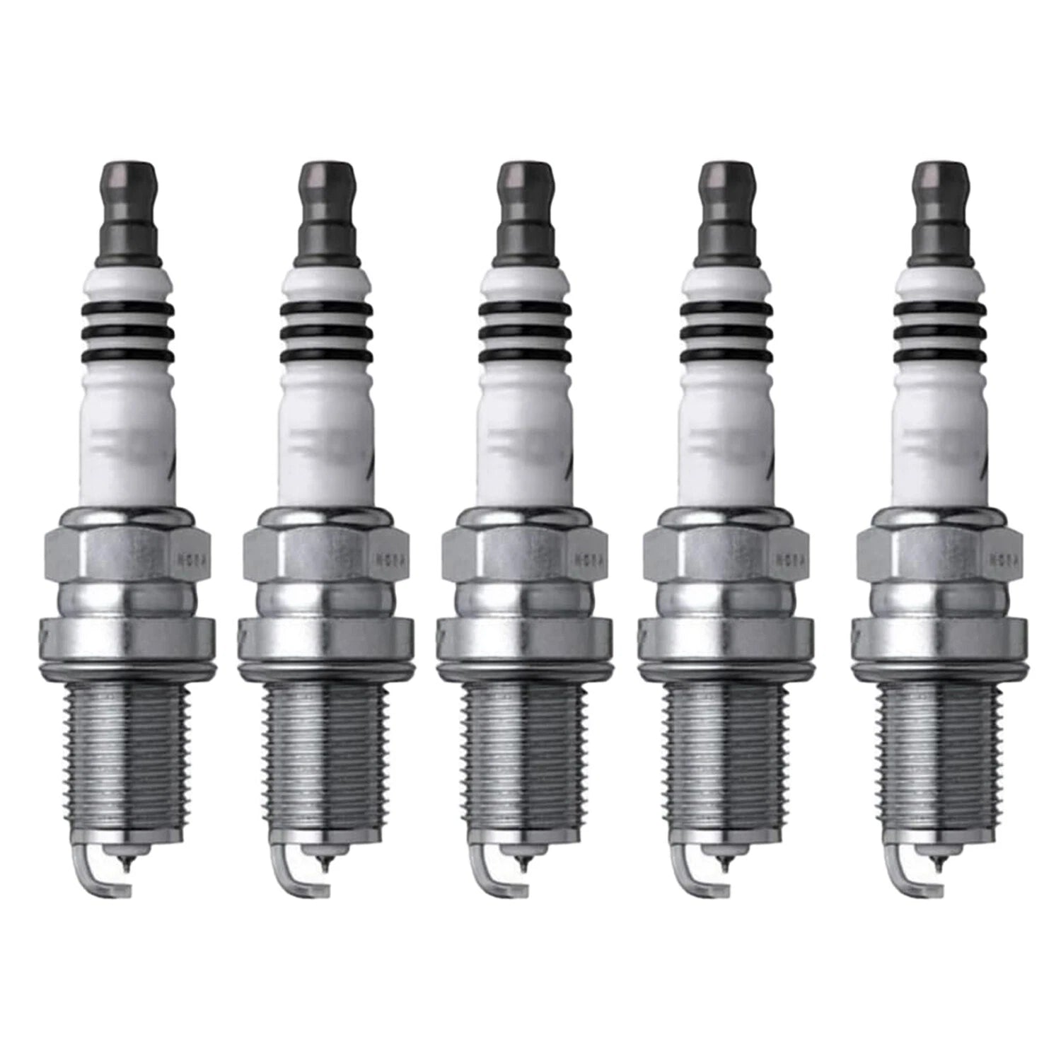 Set of 5 NGK Iridium IX Spark Plugs 2667 for Audi 200 Quattro S4 S6 (1980–1991)