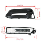 Set of 2 Fog Light Assemblies for Honda Accord (2018-2019)