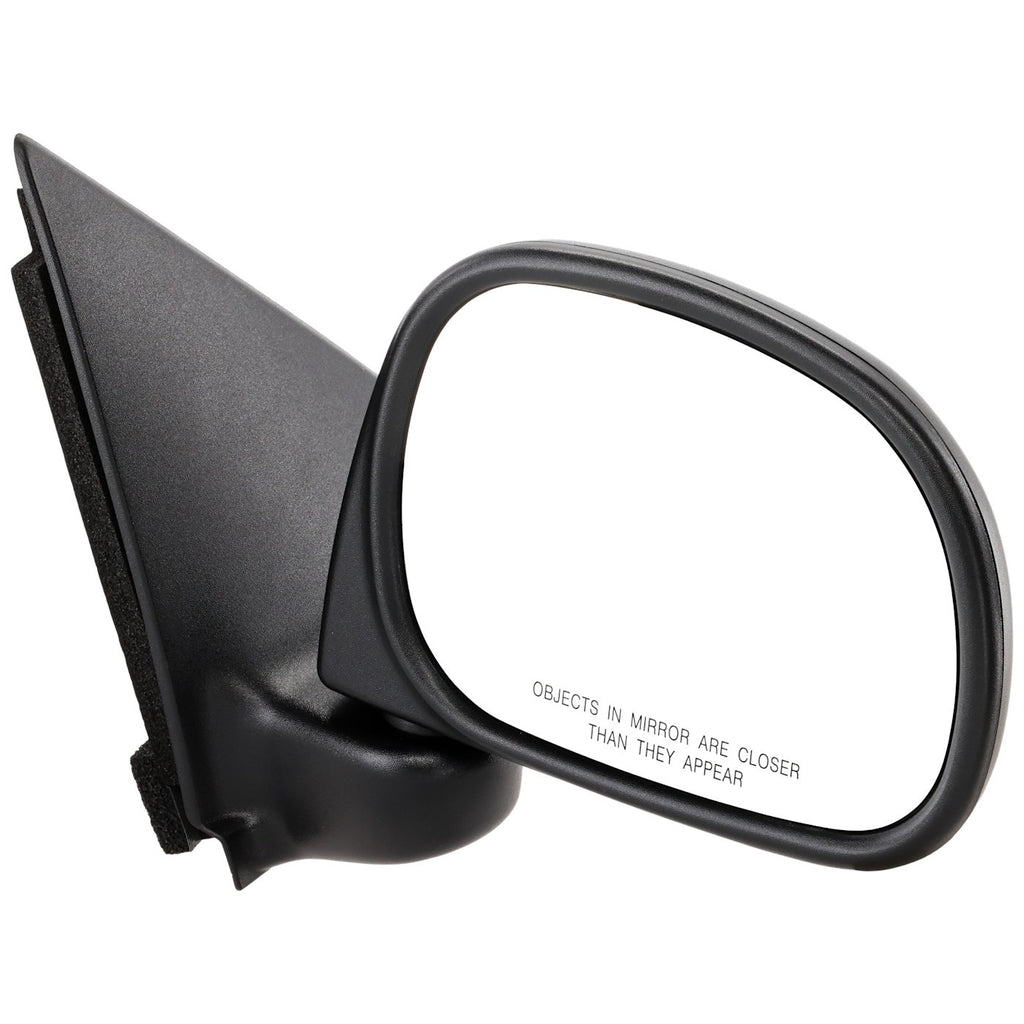 Manual Mirror for Ford F-150 SuperCab (2002–2003) Right Black Paddle