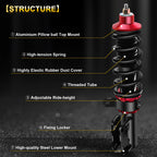 Coilovers for Honda Fit (2007–2008) Adjustable Height Kits