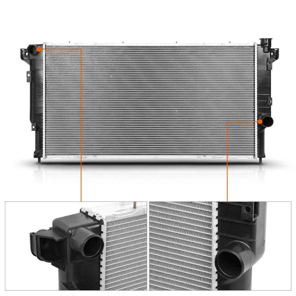 OE Style Aluminum Radiator DPI-1553 for Dodge Ram 2500/3500 (1994–2002)