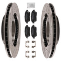 Front Brake Rotors & Ceramic Pads Set for Toyota Prius (2004–2009)