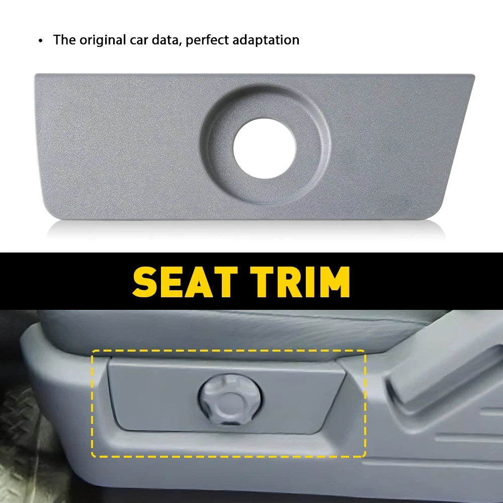 Driver Left Manual Lumbar Seat Housing Panel Bezel Trim for Ford F150 (2011â2014)