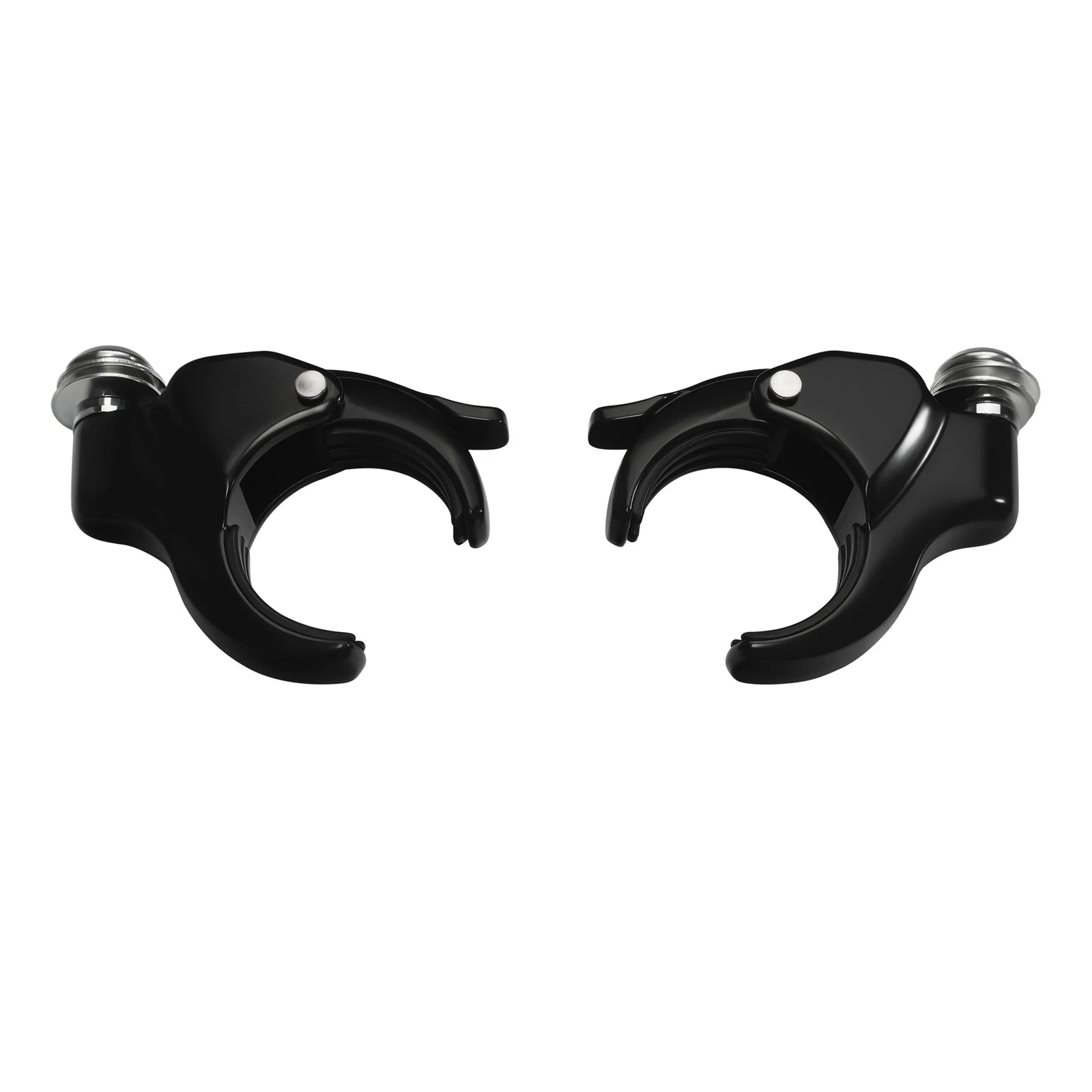 49mm Detachable Windshield Clamps for Harley FXBB FXBR FXBRS FXLR (2018–2023)