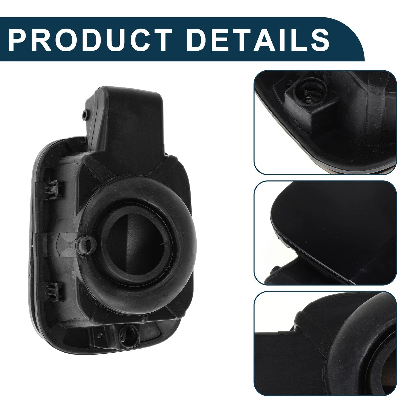 Fuel Tank Door Cap for Volkswagen Jetta (2012–2018) - Black Filler Flap Cover