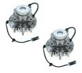 Set of 2 Front Timken Wheel Bearing and Hub Assemblies for Chevy GMC (RWD)