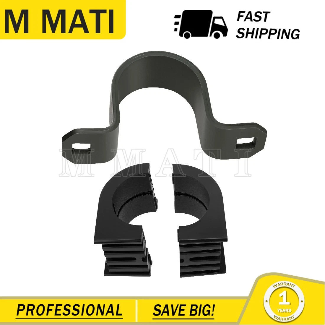 Steering Post Sway Bar Bushing Strap Bracket for Polaris Sportsman/Scrambler (2015–2023)
