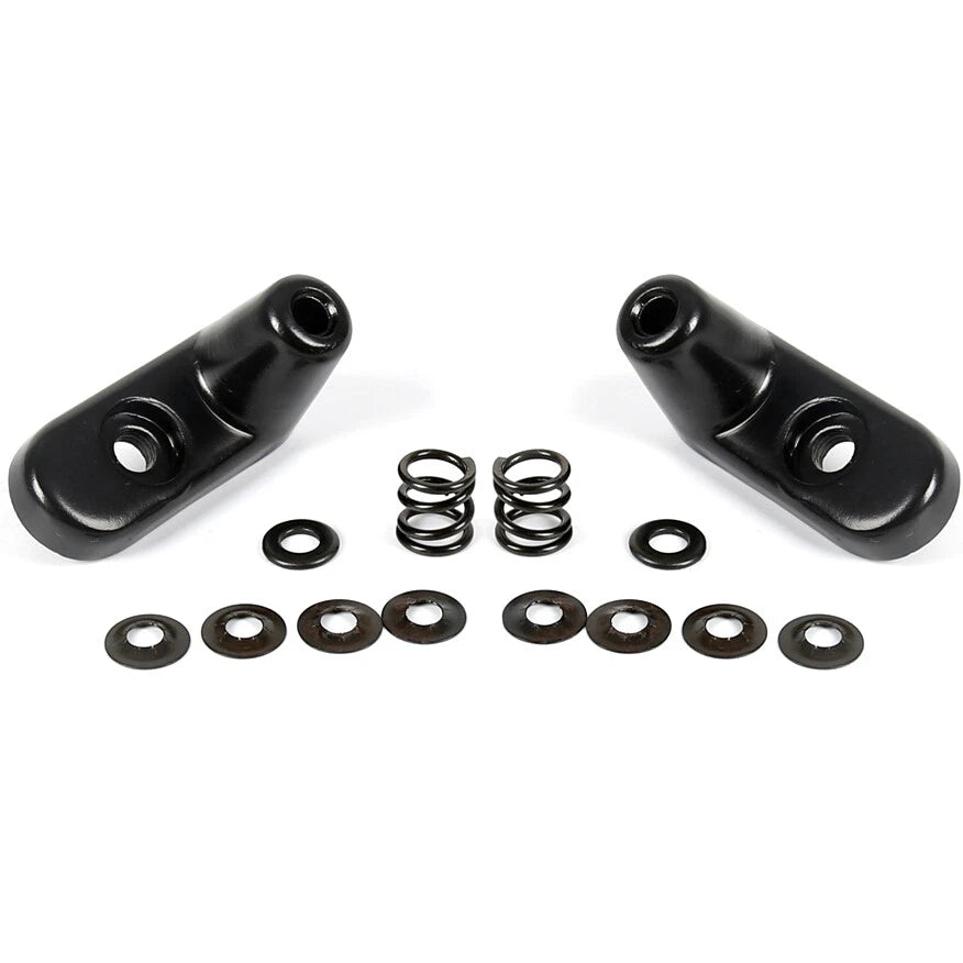 2X Sun Visor Repair Kit for Jeep Wrangler (2003–2006) Aluminum 924-532