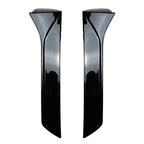 Glossy Black Rear Window Spoiler Side Wing Cover for SEAT Leon (2013-2019)