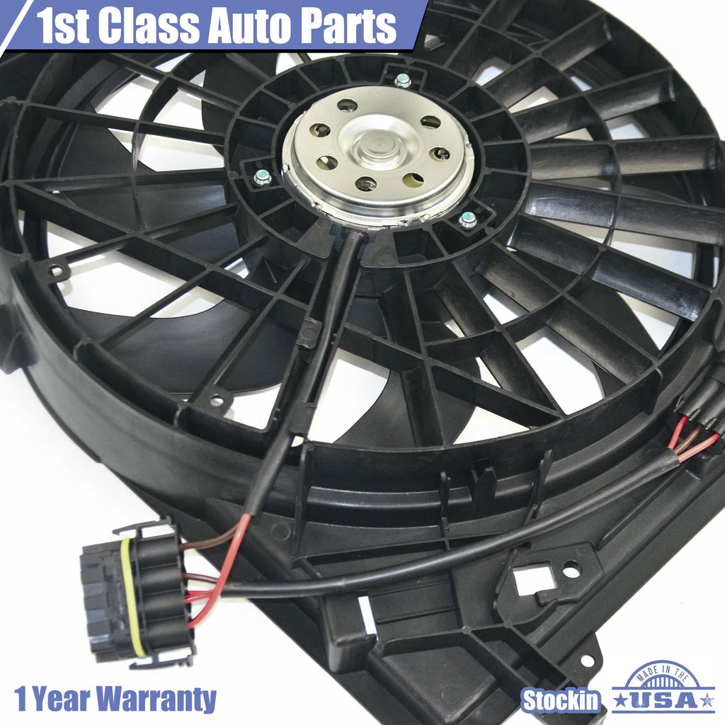 Cooling Fan Assembly for Chevrolet Corvette Cadillac XLR (2005-2009)