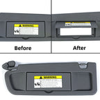 Left Driver Side Sun Visor for Honda Civic Sedan SI Coupe (2006–2011)